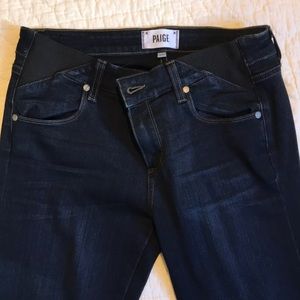 Paige skyline skinny maternity jeans